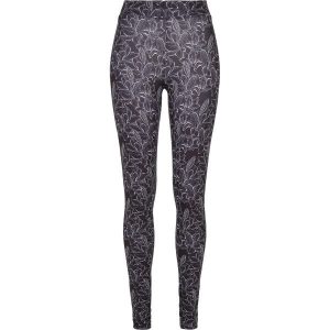 Legginsy damskie Urban Classics aop. Czarne legginsy Urban Classics, bez wzorów. Za 149,00 zł.