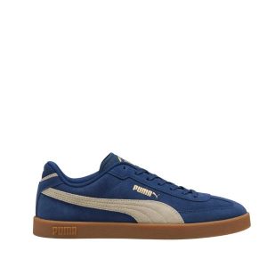 Buty damskie Puma Club II Era 400717 11. Niebieskie buty sportowe Puma, bez wzorów, z zamszu, bez zapięcia. Za 219,99 zł.