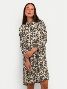 Kaffe Sukienka koszulowa Carmen 10508329 Kolorowy Loose Fit. Kombinezony Kaffe, bez wzorów, z wiskozy, bez kołnierzyka, bez ramiączek. Za 179,99 zł.