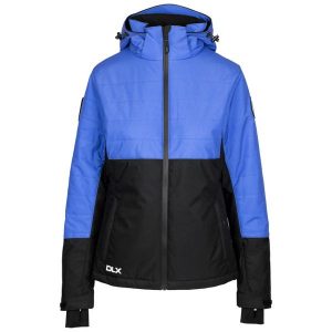 Dlx Jaclyn - Kobieta Dlx Ski Jkt Baja Blue. Niebieskie kurtki DLX, na zimę, bez wzorów, bez kaptura. Za 588,00 zł.