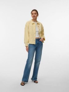 Vero Moda Kurtka koszulowa w kolorze żółtym rozmiar: S. Żółte kurtki Vero Moda, s, bez wzorów, bez kaptura. Za 116,32 zł.