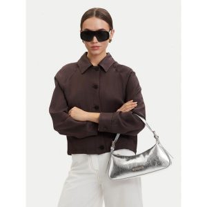 Torebka LOVE MOSCHINO. Szare torebki klasyczne LOVE MOSCHINO, bez wzorów, bez dodatków. Za 659,99 zł.