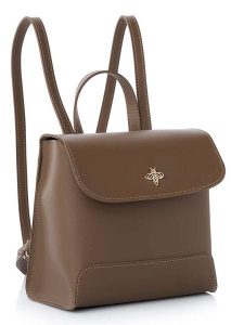 Lucky Bees Plecak "Marilyn" w kolorze szarobrązowym - 21 x 21 x 11 cm rozmiar: onesize. Brązowe plecaki Lucky Bees. Za 56,99 zł.