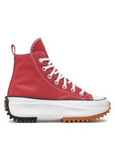 Converse Trampki Run Star Hike A05136C Czerwony. Czerwone trampki Converse, bez wzorów, z materiału, bez zapięcia. Za 329,99 zł.