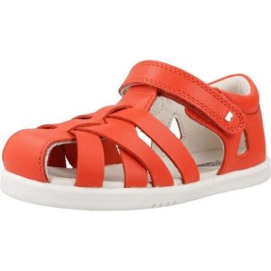 Sandały BOBUX TROPICANA II Pomarańczowy. Brązowe buty trekkingowe BOBUX, bez wzorów, ze skóry, bez obcasa, bez zapięcia. Za 300,99 zł.