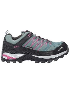 CMP Buty trekkingowe "Rigel" w kolorze błękitno-różowym rozmiar: 40. Niebieskie buty trekkingowe CMP, z materiału, bez zapięcia. Za 303,06 zł.