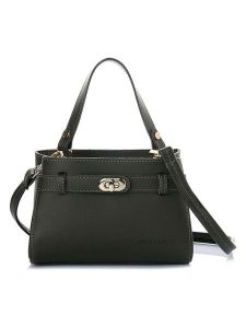 Vince Camuto Torebka "Lecce" w kolorze ciemnozielonym - 20 x 15 x 11 cm rozmiar: onesize. Zielone torebki klasyczne Vince Camuto, bez wzorów, z materiału, bez dodatków. Za 121,99 zł.