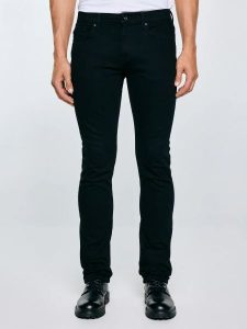 Jeansy męskie dopasowane czarne Terry 915. Czarne rurki Big Star, z denimu. Za 329,99 zł.