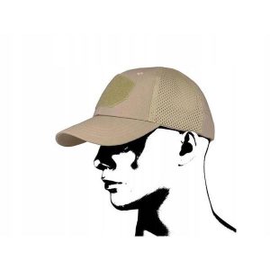 Czapka baseballowa Mesh CMG. Brązowe czapki CMP, bez wzorów, z meshu, sportowe. Za 38,99 zł.