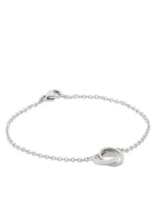 Daniel Wellington Bransoletka Elan DW00400163 Srebrny. Szare bransoletki Daniel Wellington, metalowe. Za 189,99 zł.