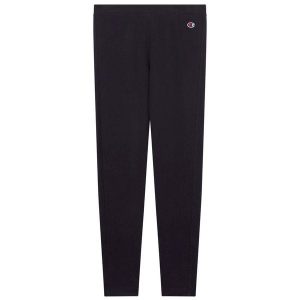 Legginsy Champion Damskie. Czarne legginsy Champion, bez wzorów, z bawełny, długie. Za 202,99 zł.