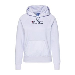 Bluza sportowa damska Champion Sweatshirt HD z kapturem. Białe bluzy Champion, xs, bez wzorów, z bawełny, z kapturem. Za 228,00 zł.