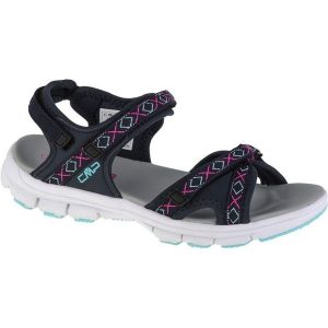 Sandały CMP Almaak Hiking Sandal 38Q9946-33UL niebieskie. Niebieskie sandały bez wzorów, z gumy, bez obcasa, bez zapięcia. W wyprzedaży za 276,64 zł.
