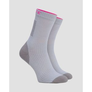 Skarpety Dolomite WALKING GREY FUCHSIA PINK. Czerwone skarpetki Dolomite, bez wzorów. W wyprzedaży za 56,00 zł.