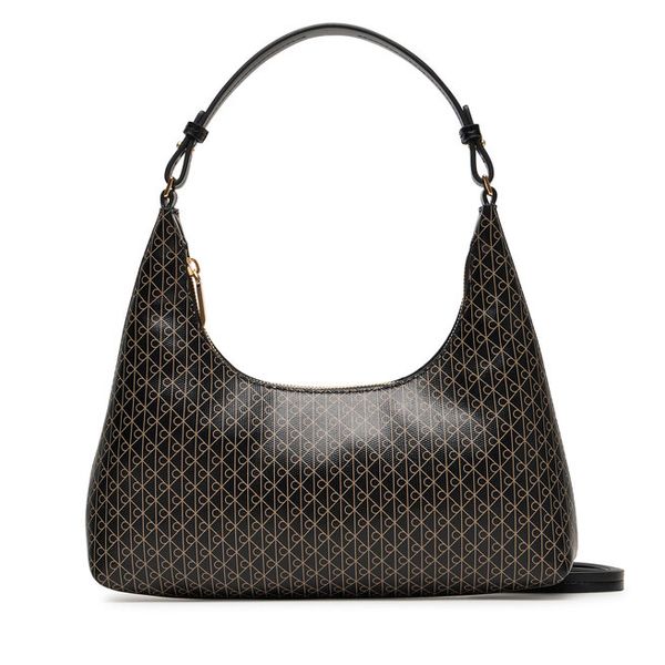 Torebka Calvin Klein. Czarne torebki klasyczne Calvin Klein, bez wzorów, bez dodatków. Za 389,99 zł.