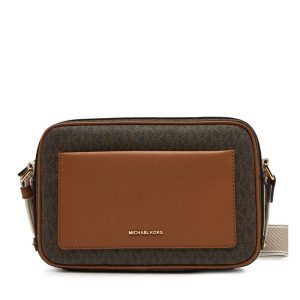 Torebka Michael Kors. Brązowe torebki klasyczne Michael Kors, bez wzorów, bez dodatków. Za 679,99 zł.