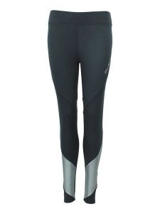 Peak Mountain Legginsy sportowe "Athlete" w kolorze czarnym rozmiar: XL. Czarne legginsy Peak Mountain, xl, bez wzorów, z materiału, outdoorowe. Za 91,34 zł.