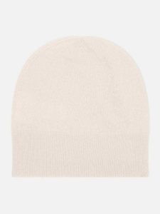 Perfect Cashmere Kaszmirowa czapka "Faith" w kolorze kremowym rozmiar: onesize. Brązowe czapki Perfect Cashmere, bez wzorów, z kaszmiru. Za 130,99 zł.