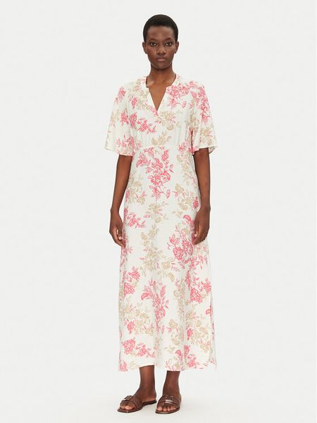 Fransa Sukienka letnia 20615458 Écru Regular Fit. Kombinezony Fransa, na lato, xs, bez wzorów, z wiskozy, bez kołnierzyka, bez ramiączek. Za 199,99 zł.