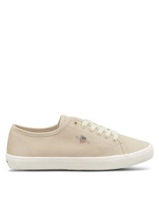 Gant Tenisówki 30538896 Beżowy. Brązowe trampki GANT, bez wzorów, z materiału, bez zapięcia. Za 179,99 zł.