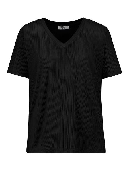 Sublevel Koszulka w kolorze czarnym rozmiar: M. Czarne bluzki Sublevel, m, bez wzorów, bez kołnierzyka, bez ramiączek. Za 39,31 zł.