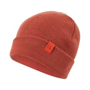 Czapka dzianinowa podwijana Rab Adzuki Beanie. Czerwone czapki RAB, bez wzorów, z dzianiny, sportowe. Za 94,99 zł.