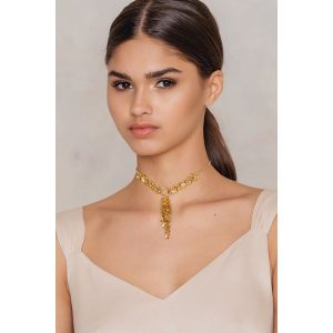 NA-KD Accessories Naszyjnik z wisiorkami - Gold. Naszyjniki marki NA-KD Accessories. W wyprzedaży za 24,28 zł.