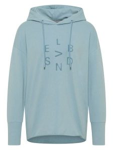 ELBSAND Bluza "Dana" w kolorze błękitnym rozmiar: M. Niebieskie bluzy ELBSAND, m, bez wzorów, z kapturem. Za 184,45 zł.