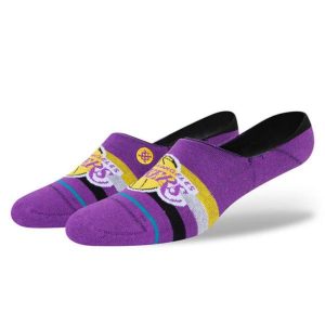 Skarpetki Niskie Stopki Los Angeles Lakers St No Show. Fioletowe skarpetki Stance, bez wzorów. Za 69,99 zł.