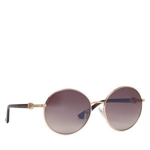 Okulary przeciwsłoneczne Guess. Brązowe okulary przeciwsłoneczne Guess. Za 499,99 zł.