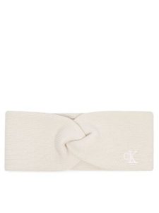 Calvin Klein Opaska materiałowa LV04F8019G Kremowy. Białe rękawiczki Calvin Klein, bez wzorów, z materiału. Za 129,99 zł.