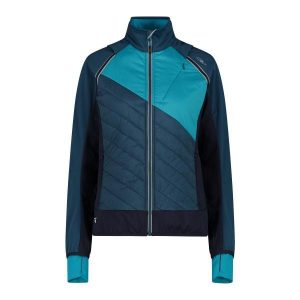 Kurtka damska turystyczna CMP 30A2276. Niebieskie kurtki CMP, l, bez wzorów, z softshellu, z kapturem. Za 425,00 zł.