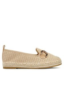 DeeZee Espadryle JSZ0325-1 Beżowy. Brązowe espadryle DeeZee, bez wzorów, z tworzywa sztucznego, bez obcasa. Za 119,99 zł.