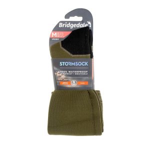 Skarpety wodoodporne Bridgedale StormSock Heavy Knee. Zielone skarpetki Bridgedale, bez wzorów. Za 203,99 zł.