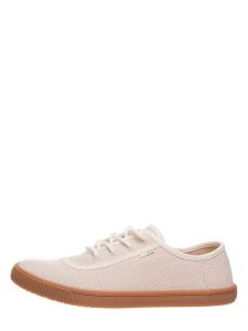 TOMS Sneakersy "Carmel" w kolorze kremowym rozmiar: 40. Brązowe trampki Toms, bez wzorów, bez zapięcia. Za 133,64 zł.