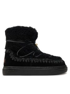 Mou Śniegowce Eskimo Sneaker Bold Scoub Lace FW411012A Czarny. Czarne buty zimowe Mou, ze skóry, bez obcasa, bez zapięcia. Za 759,99 zł.