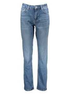 Pepe Jeans Dżinsy - Regular fit - w kolorze niebieskim rozmiar: W28/L28. Niebieskie jeansy Pepe Jeans, z aplikacjami, z jeansu. Za 162,49 zł.
