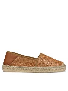 Geox Espadryle D Lampedusa D46V0A 02MLM C5006 Brązowy. Brązowe espadryle Geox, bez wzorów, ze skóry, bez obcasa. Za 289,99 zł.
