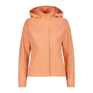 Damska wodoodporna kurtka zapinana na zamek CMP. Brązowe kurtki CMP, l, bez wzorów, bez kaptura. Za 506,50 zł.