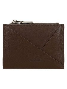 Wojas Skórzany portfel w kolorze brązowym - 12 x 9 x 1 cm rozmiar: onesize. Brązowe portfele Wojas, bez wzorów, z materiału. Za 166,88 zł.