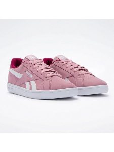 Reebok Sneakersy "Court Retro" w kolorze jasnoróżowym rozmiar: 39. Różowe trampki Reebok, bez wzorów, bez zapięcia. Za 178,79 zł.