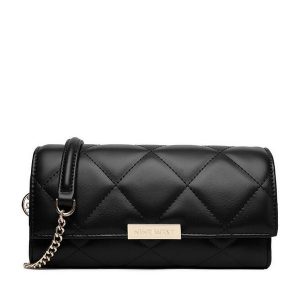 Torebka Nine West. Czarne torebki wieczorowe Nine West, bez wzorów, bez dodatków. Za 179,99 zł.