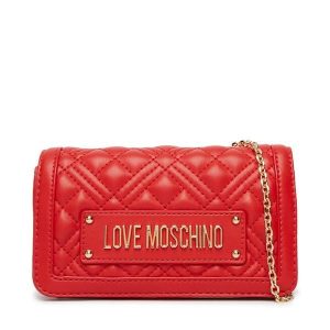 Torebka LOVE MOSCHINO. Czerwone torebki klasyczne LOVE MOSCHINO, bez wzorów, bez dodatków. Za 639,99 zł.