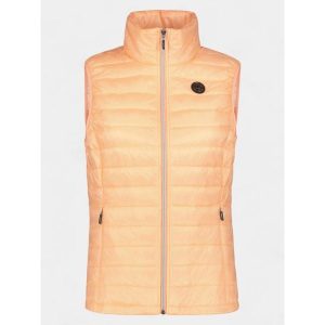 Kamizelka damska Luhta Isokorpi. Brązowe kamizelki Luhta, l, bez wzorów, bez kołnierzyka, bez ramiączek, bez kaptura. Za 399,00 zł.