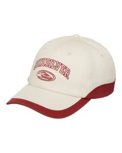 Czapka dla Kobiety CALLOW Biały. Białe czapki Quiksilver, bez wzorów, z bawełny, retro. Za 65,00 zł.