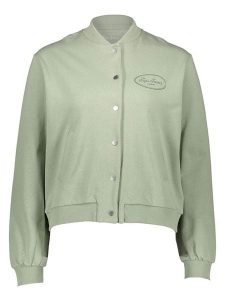 Pepe Jeans Bluza w kolorze jasnozielonym rozmiar: XS. Zielone bluzy Pepe Jeans, xs, bez wzorów, z jeansu, bez kaptura. Za 145,26 zł.