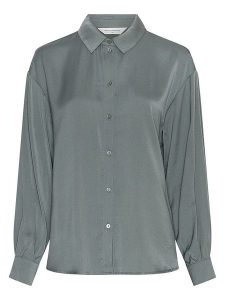 MOSS COPENHAGEN Koszula w kolorze zielonym rozmiar: L/XL. Zielone koszule Moss Copenhagen, l, bez wzorów, bez kołnierzyka, bez ramiączek. Za 129,95 zł.