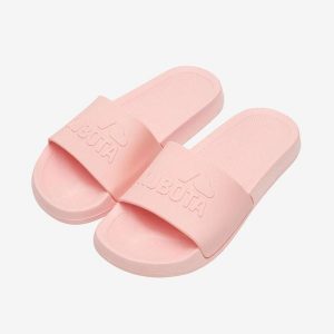 Second Life - Klapki basenowe Kubota Basic Plain Różowe - Stan Doskonały. Czerwone klapki Kubota, bez wzorów, z materiału, bez obcasa. Za 36,00 zł.