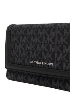 MICHAEL Michael Kors Torebka 32S5SJ6C1C Czarny. Czarne listonoszki MICHAEL Michael Kors, bez wzorów, ze skóry, bez dodatków. Za 549,99 zł.