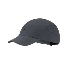 Czapka z daszkiem BUFF SPEED CAP SOLID ASH. Szare czapki Buff, bez wzorów, z materiału. Za 129,99 zł.